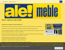 Tablet Screenshot of alemeble.pl